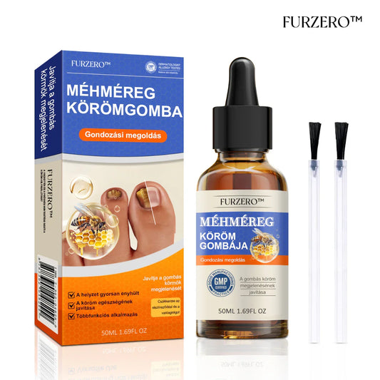 🐝Most 50% kedvezménnyel丨Furzero™ Méhméreg Körömgomba Kezelőoldat: Teljes megoldás a körömgomba problémájára🌟👣👣（Az utánvétes fizetést）